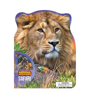 【现货】动物大冒险狩猎【Animal Adventures】Safari 英文儿童趣味Chana Stiefel精装Silver Dolphin Books进口原版书9781626863