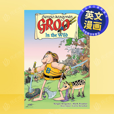 【预售】【Dark Horse】格鲁野外英文漫画图书AragonésSergio进口原版书简装14岁以上Groo In The Wild Dark Horse
