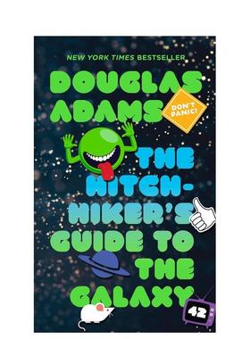 【现货】银河系漫游指南The Hitchhiker’s Guide to the Galaxy英文小说平装DOUGLAS ADAMS进口原版书Del Rey9780345391803