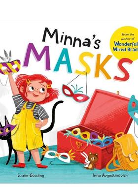 【现货】【奇妙连线故事】米娜的面具 神经多样性人士所拥有的非凡能力【Wonderfully Wired Stories】 Minna's Masks英文儿童绘本