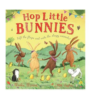 【现货】跳的小兔子Hop Little Bunnies英文儿童绘本虚构类Mumford Martha1-3岁Bloomsbury进口原版书