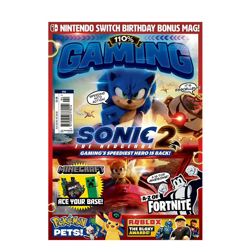 【现货】110% GAMING 2022年04期 NO.94 英文原版期刊儿童杂志