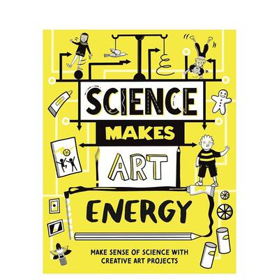 【现货】【科学创艺家】能量交响曲【Science Makes Art】Energy英文儿童绘本知识百科Andrew Charman平装Wayland进口原版书97815