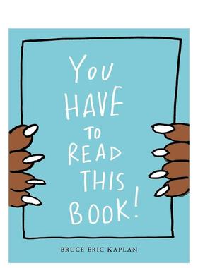 【现货】你一定要读一下这本书You Have to Read This Book!英文儿童故事Kaplan精装Simon & Schuster3-6岁进口原版书97815344628