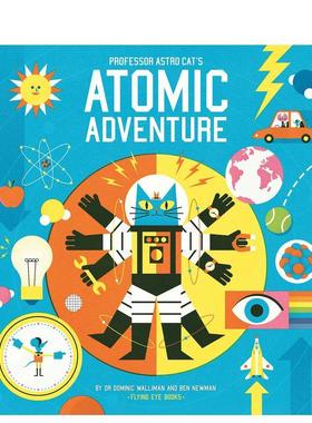 【现货】【太空猫教授】原子冒险【Professor Astro Cat’s】Atomic Adventure英文儿童绘本IP系列Ben Newman精装Flying Eye Book