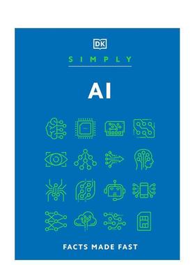【预售】【DK】简单人工智能（简明史）英文社会科学DK进口原版书精装14岁以上Simply AIDK
