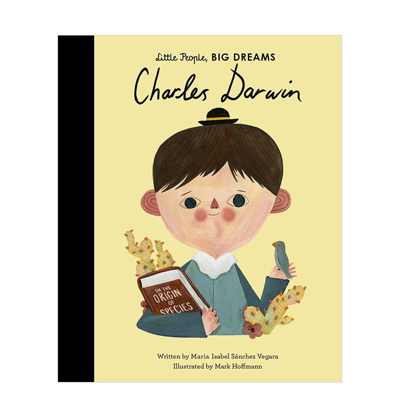 【现货】【Little People, Big Dreams】Charles Darwin，【小人物，大梦想】查尔斯·达尔文-封面