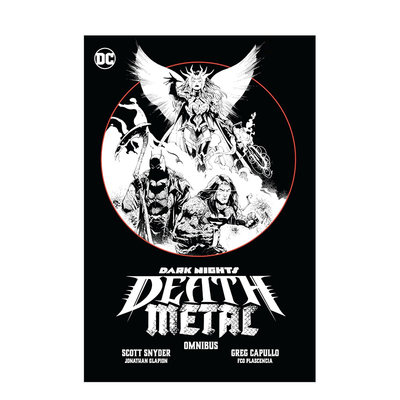 【预 售】暗夜：死亡金属综合英文漫画图书Scott Snyder进口原版书Dark Nights: Death Metal OmnibusDC Comics14岁以上