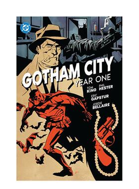 【预售】【DC Comics】哥谭市苐一年英文漫画图书进口原版图书平装Gotham City: Year One DC Comics Tom King Jordie Bellaire