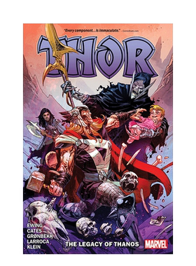 【预售】【Marvel】雷神唐尼-凯茨卷5撒诺斯的遗产英文漫画平装进口原版书Thor By Donny Cates Vol. 5: The Legacy Of Thanos D