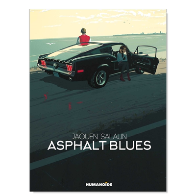 【预售】【Humanoids】柏油路边的忧郁英文漫画进口原版书平装14岁以上Asphalt Blues JaouenHumanoids