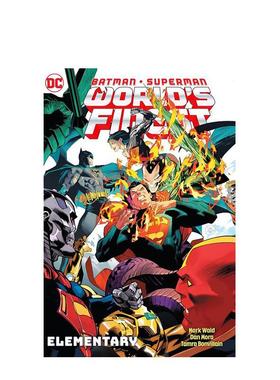 【现货】【DC Comics】蝙蝠侠/超人世界最佳卷3Bat/Superman Worlds Finest V3英文漫画精装Waid  Mark进口原版书DC Comics978177