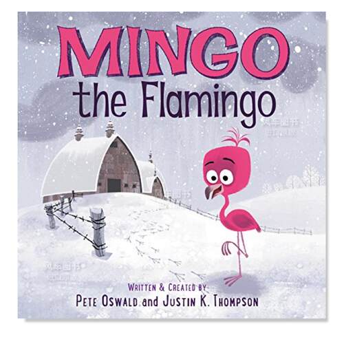 【现货】火烈鸟明戈英文儿童绘本动物生态环保进口原版书Mingo the Flamingo Oswald著Harpercollins出版