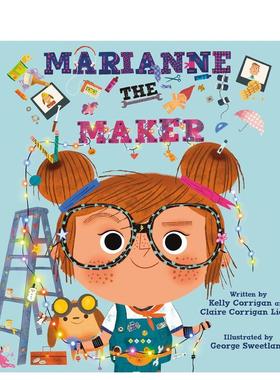 【现货】手作师玛丽安Marianne the Maker英文儿童绘本动物生态环保Kelly Corrigan精装Flamingo进口原版书9780593206096