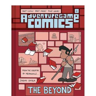Shiga精装 书9781419757815 冒险游戏漫画超越 9岁进口原版 Books6 Amulet Comics英文儿童漫画Jason Adventuregame 第2册 现货