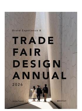 【预售】品牌体验与贸易展会设计年鉴2026Brand Experience & Trade Fair Design Annual 2026英文综合设计Janina Poesch精装AVEd