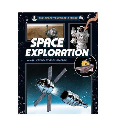 【预售】太空旅行指南 太空探索 平装 The Space Traveller's Guide  Space Explo英文儿童绘本知识百科Giles Sparrow平装9-12岁W