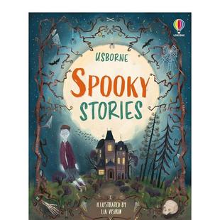 Stories英文儿童故事6 9岁精装 children’s 预售 books9781805312000 书Usborne 幽灵故事Spooky Baer进口原版 Sam