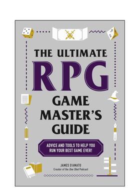 【预售】RPG游戏大师指南Ultimate RPG Game Master's Guide英文生活综合James D’Amato平装进口原版书Adams9781507221853