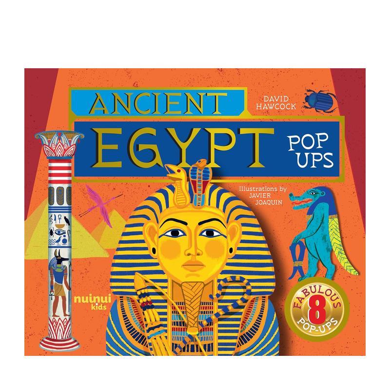 【预售】【古文明立体书】古埃及立体书【Ancient Civilisations Pop-Ups】Ancient Egypt Pop-Ups英文儿童立体David Hawcock Jav