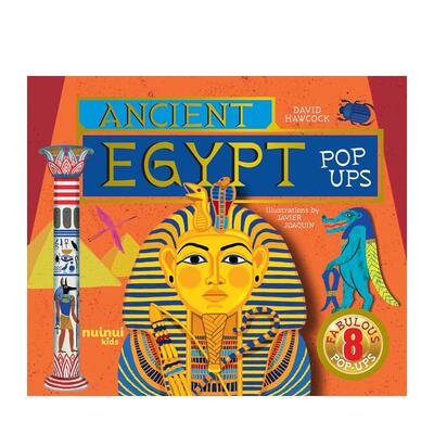 【现货】【古文明立体书】古埃及立体书【Ancient Civilisations Pop-Ups】Ancient Egypt Pop-Ups英文儿童立体David Hawcock Jav