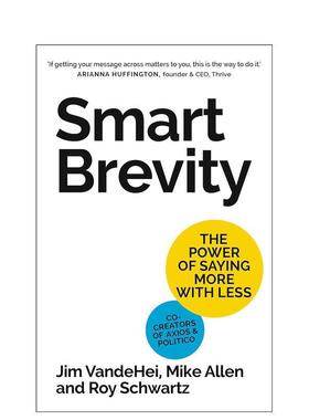 【预售】聪明的简洁Smart Brevity英文商业行销精装John Murray Publishers进口原版书9781399809 1
