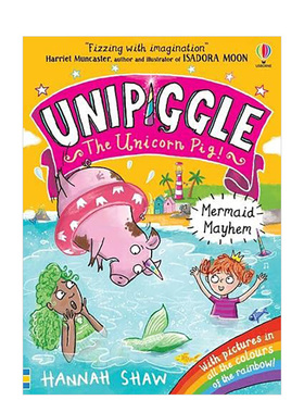 【现货】【独角猪】美人鱼乱斗英文青少年读物进口原版外版书平装【Unipiggle the Unicorn Pig】Mermaid MayhemGreenwell Jessic