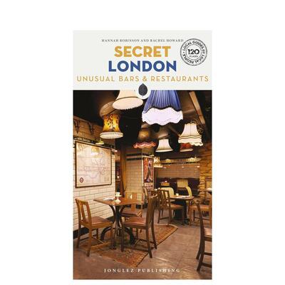【现货】隐秘指南 伦敦酒吧与餐厅Secret London Bars and Restaurants  英文旅行Hannah RobinsonEdition Jonglez平装进口原版书