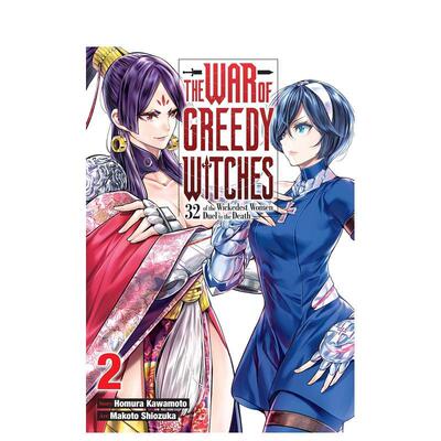 【预售】【Yen Press】贪婪魔女之战 第2卷The War of Greedy Witches， Vol. 2英文漫画图书平装Yen Press9798855401424