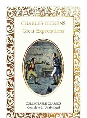 【现货】远大前程【Flame Tree Collectable Classics】Great Expectations英文文学小说Charles Dickens精装Flame Tree进口原版书