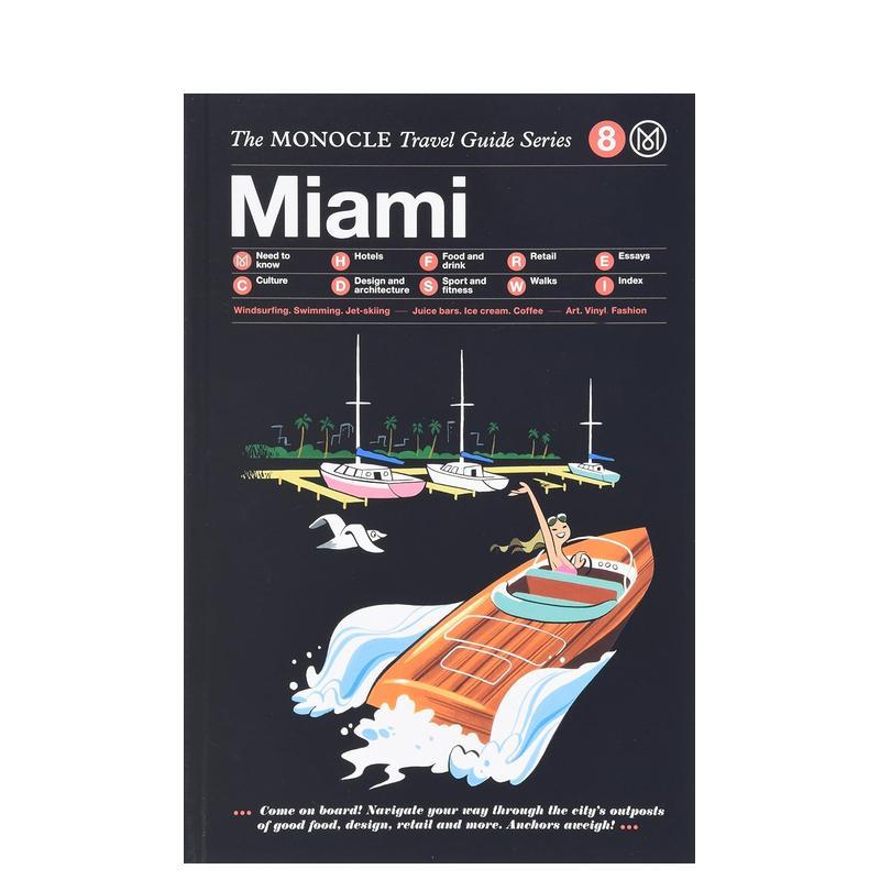 【现货】【Monocle旅行指南】迈阿密【Monocle Travel Guide】Miami英文旅行Monocle精装Die Gestalten Verlag进口原版书97838995图片