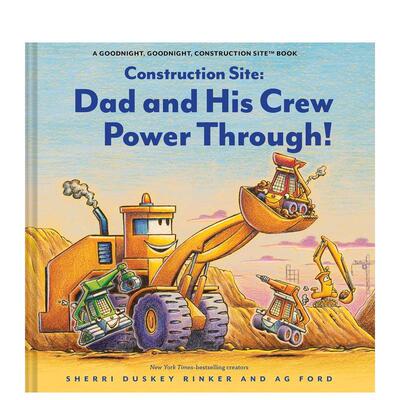 【预售】【建筑工地】爸爸和伙伴们动力全开 【Construction Site】Dad and His Crew Power Through原版英文儿童绘本97817972385