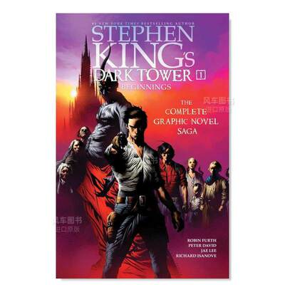 【预售】斯蒂芬-金黑暗之塔开端英文漫画进口原版书精装Stephen King's The Dark Tower: Beginnings Omnibus Peter DavidGaller