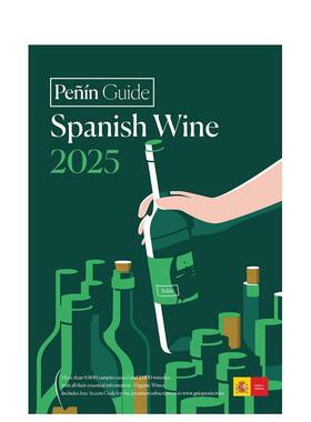 【预售】佩宁指南西班牙葡萄酒指南 2025Peñin Guide Spanish Wine 2025英文餐饮Guía Pe?ín平装进口原版书Pi & Erre Edicione