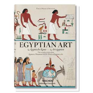 Prisse Universalis 现货 图书外版 Art Egyptian 古埃及艺术英文外国美术 原版 进口书籍 Bibliotheca d’Avennes