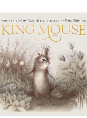【现货】鼠王King Mouse英文儿童绘本虚构类Cary Fagan精装Walker Books UK6-9岁进口原版书9781406393774