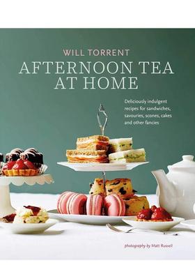 【预售】在家享用下午茶Afternoon Tea At Home英文餐饮Will Torrent精装进口原版书Ryland Peters&Small9781788793483