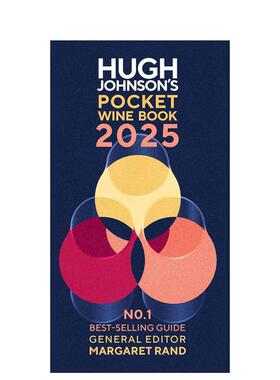 【现货】休约翰逊葡萄酒袖珍指南2025Hugh Johnson's Pocket Wine Book 2025英文餐饮Hugh JohnsonMitchell Beazley-UK精装进口原