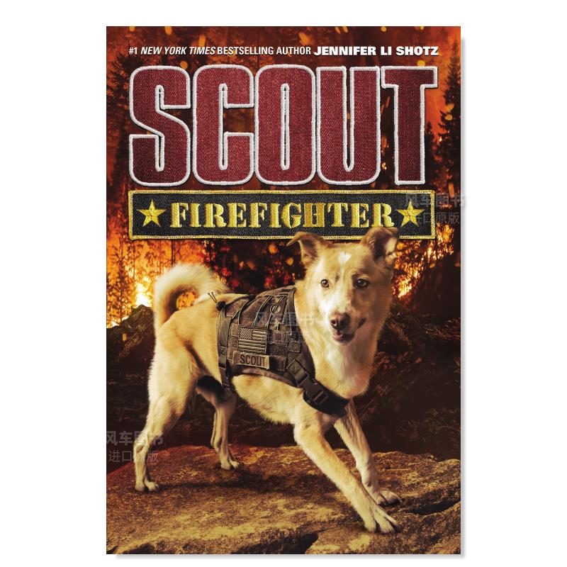 【现货】童子军:消防员英文儿童分阶阅读进口原版书Scout: Firefighter Shotz著Harpercollins出版