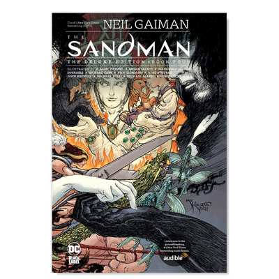 【现货】睡魔 卷4 豪华版英文插画原画设定集进口原版外版书14岁以上The Sandman: The Deluxe Edition Book 4Marc HempelDC Comi