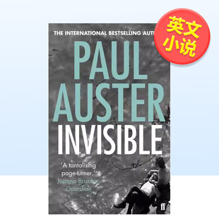 【现货】无形INVISIBLE英文小说Paul Auster平装Faber & Faber进口原版书9780571249527