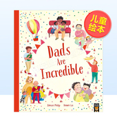 了不起 PhilipLittle 6岁Dads 3岁 IncredibleSimon 外版 Tiger Press Are 爸爸英文儿童绘本人际关系进口原版 书平装 现货
