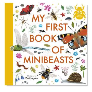 我 第一本迷你昆虫书 First 环保 生态 动物 Book Minibeasts 现货 英文儿童绘本