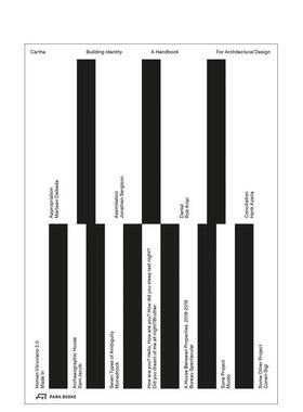 【预售】建筑形象：建筑设计手册英文建筑设计建筑师工作室进口原版图书CARTHA – Building Identity: A Handbook for Architect