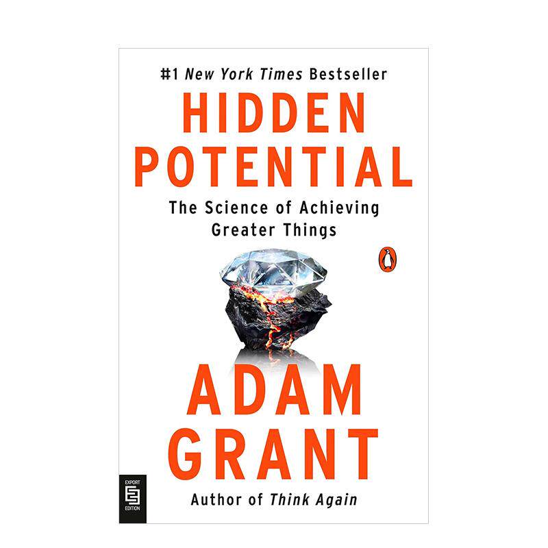 【预售】隐藏的潜能 实现更大成就的科学Hidden Potential英文心灵励志Adam Grant平装Penguin Putnam进口原版书9780593512845