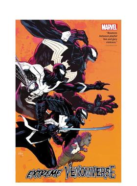 【现货】【Marvel】极度毒液宇宙英文漫画简装进口原版书EXTREME VENOMVERSE Leinil Yu  Ryan North  Marvel Various  Paulo Siq