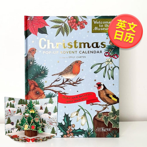 立体书：圣诞倒数日历Welcome