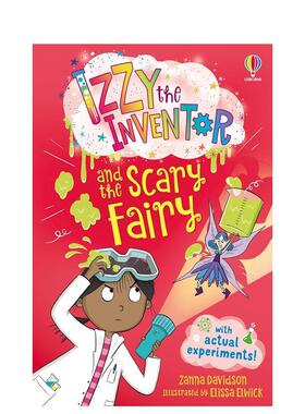 【预售】发明家伊兹与可怕仙子Izzy the Inventor and the Scary Fairy英文儿童章节书Zanna Davidson平装Usborne children’s bo