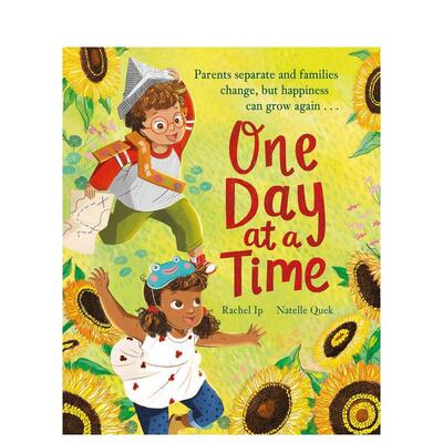 【预售】一天一次One Day at a Time英文儿童绘本人际关系6-9岁精装进口原版书Rachel Ip Hodder Children books
