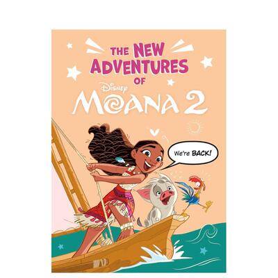 【预售】迪斯尼全新冒险莫阿娜2The New Adventures of Disney Moana 2英文儿童绘本IP系列DK平装进口原版书DK Children978024177